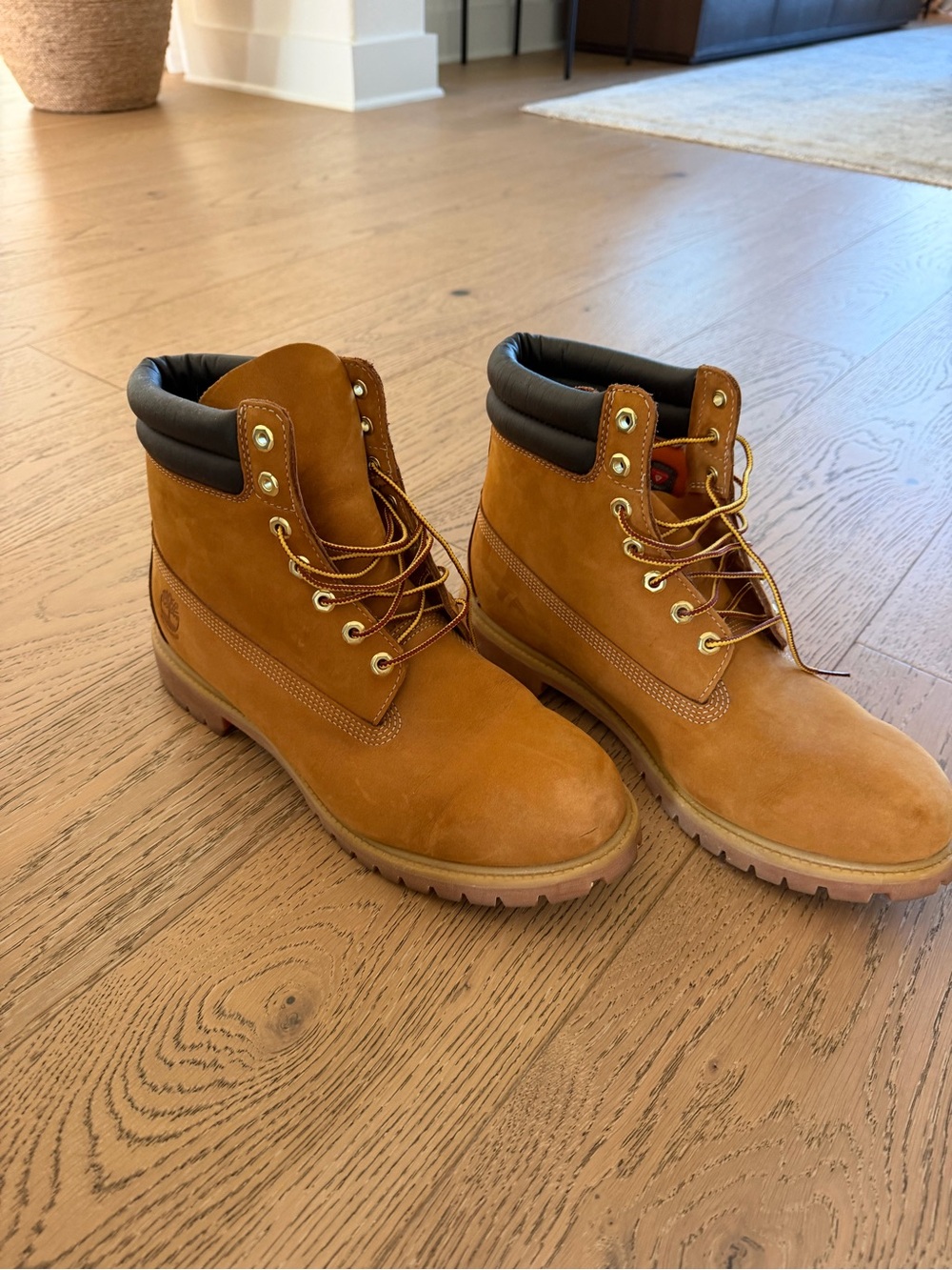 Timberland Men's Classic Workstyle Boots in Wheat/Tan Men 13